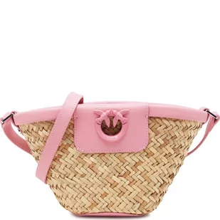 Pinko Torba plażowa LOVE SUMMER BUCKET | z dodatkiem skóry - Torby podróżne - miniaturka - grafika 1