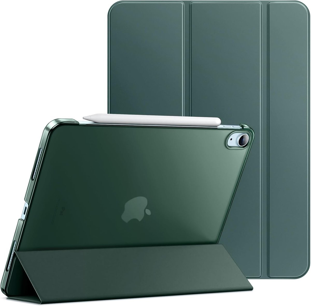 JETech Etui dla iPad Air 11 Cala M4/M3/M2 (2026/2025/2024), iPad Air 5./4. (2022/2020 Model, 10,9 Cala), Smukła Stojak Twardy tył Pokrowiec z Funkcj..