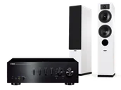 Zestawy stereo - Yamaha A-S701 (czarny) + Tesi 5 (biały) - miniaturka - grafika 1