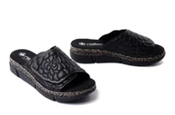 Klapki i japonki damskie - RIEKER V2351-00 black, klapki damskie - Rieker - miniaturka - grafika 1