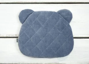 Sleepee Sleepee, Royal Baby, Poduszka misiowa, Denim - Kołdry i poduszki dla dzieci - miniaturka - grafika 1