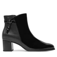 Botki damskie - Botki Gabor 55.692.97 Czarny - miniaturka - grafika 1