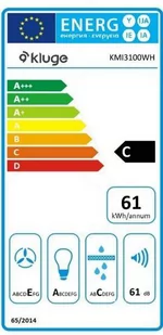 Okap wyspowy Kluge KMI3100WH - Okapy kuchenne - miniaturka - grafika 3