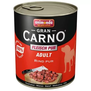 Animonda GranCarno Dorosłe Wołowina 800g 1134 - Mokra karma dla psów - miniaturka - grafika 2