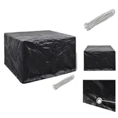 Pokrowce na meble ogrodowe - vidaXL Pokrowiec na meble ogrodowe 8 oczek 135x135x90 cm - Pokrowce ochronne na meble ogrodowe - miniaturka - grafika 1