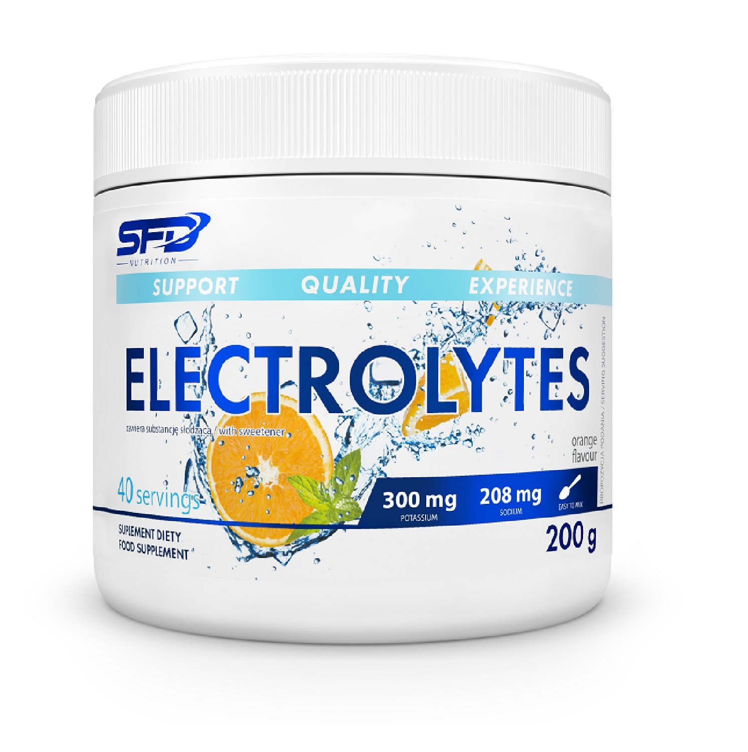 SFD Electrolytes orange, proszek 200g