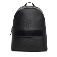 Plecaki - Plecak Calvin Klein Ck Sleek 2G Round Bp Mono K50K512959 Czarny - miniaturka - grafika 1