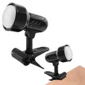 Lampy stojące - DALLA LAMPKA E27 BIURKO LAMPA NOCNA KLIPS SZKOLNA - miniaturka - grafika 1