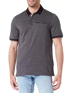Koszule męskie - bugatti Męska koszula polo, beżowo-50, regularna 8151-35101, beżowy-50, XL - grafika 1