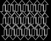 Pasmanteria - Naklejki strzałki samoprzylepne, czarne z połyskiem, 5x3 cm, 72 sztuki - miniaturka - grafika 1