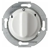 Wyłączniki światła i elektryczne - Wyłącznik żaluzjowy 1930/Glasserie śnieżnobiały - miniaturka - grafika 1