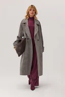 Płaszcze damskie - Płaszcz z wełną Arden maxi - miniaturka - grafika 1