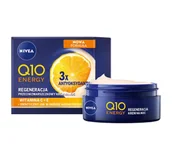 Kremy do twarzy - Nivea Q10 Energy Przeciwzmarszczkowy krem na noc - miniaturka - grafika 1