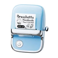 Drukarki - Phomemo M150 termiczna Niebieska - miniaturka - grafika 1