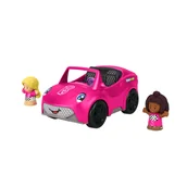 Zabawki zdalnie sterowane - Fisher-Price Little People Cabriolet Barbie figurki - zabawka - miniaturka - grafika 1