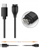 Kable USB - Kabel USB type-C do ładowania Garmin Fenix 50cm - miniaturka - grafika 1