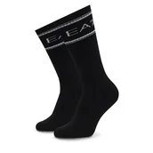 Skarpetki męskie - Skarpety długie EA7 Emporio Armani 7X000381 AF18572 MC419 Czarny - miniaturka - grafika 1