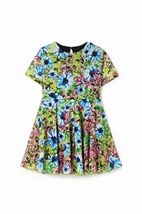Desigual Sukienka dziewczęca, niebieski, 8 Lata - Sukienki - miniaturka - grafika 1