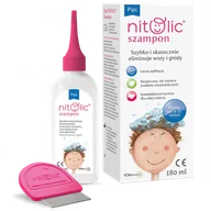 Problemy skórne - Pipi Nitolic, szampon do eliminacji wszy i gnid, 180 ml - miniaturka - grafika 1