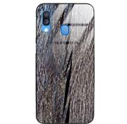 Etui i futerały do telefonów - Etui drewniane Samsung Galaxy A40 Old Fashion Wood Blue Gray Forestzone Glass - miniaturka - grafika 1