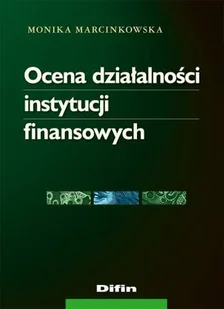 Ocena Działalności Instytucji Finansowych - Finanse, księgowość, bankowość - miniaturka - grafika 1