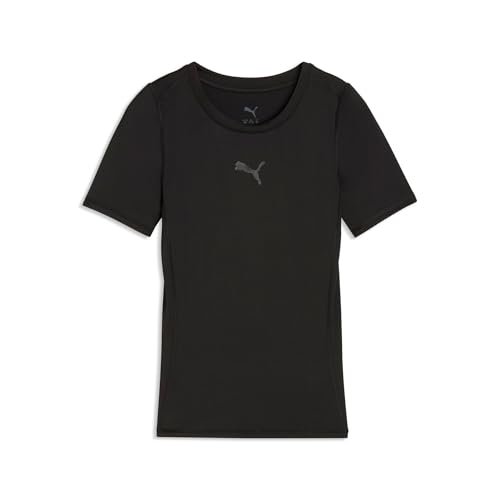 PUMA TeamLIGA26 Koszulka Baselayer SS Jr, 152, czarna