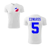 Koszulki sportowe męskie - BASKETBALL Treningowa Koszulka Anthony EDWARDS 5 - miniaturka - grafika 1