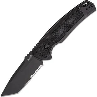 Kershaw LAUNCH 16 - ALUM BLK/M4 TANTO BLK SERR 7105 - Scyzoryki Kershaw LAUNCH 16 - ALUM BLK/M4 TANTO BLK SERR 7105 - Scyzoryki - miniaturka - grafika 1