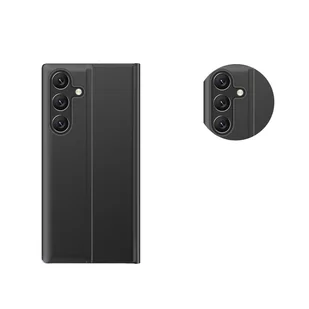 New Sleep Case etui do Xiaomi Redmi 11A / Poco C55 / Redmi 12C pokrowiec z klapką podstawka czarne - Etui i futerały do telefonów - miniaturka - grafika 6