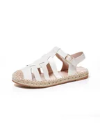 Espadryle damskie - C'M Espadryle w kolorze białym - miniaturka - grafika 1