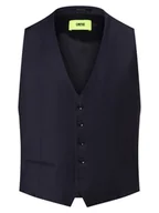 Kamizelki męskie - Cinque Męska kamizelka od garnituru modułowego Mężczyźni Regular Fit niebieski jednolity, 44 - miniaturka - grafika 1