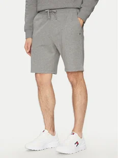 Tommy Hilfiger Szorty sportowe Essential MW0MW37240 Szary Regular Fit - Spodenki męskie - miniaturka - grafika 1