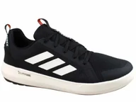 Buty trekkingowe męskie - Adidas Terrex Boat Lace CL JI3499 Buty Trekkingowe Męskie Czarne Trail - miniaturka - grafika 1