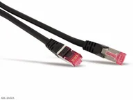 Kable miedziane - Kabel sieciowy patch S/CONN o maksymalnej łączności, kat. 6A, S/FTP, PIMF, bezhalogenowy, GHMT-CERTIFIED, czarny, 10,0 m (75720-AS) - miniaturka - grafika 1