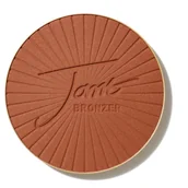 Palety i zestawy do makijażu - JANE IREDALE PureBronze Matte Bronzer Refill matowy puder brązujący 9 g - Dark - czekoladowy brąz - miniaturka - grafika 1