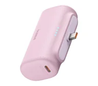 Powerbanki - Baseus P10068306413-00 Compact 5000mAh PD 20W USB-C Różowy - miniaturka - grafika 1