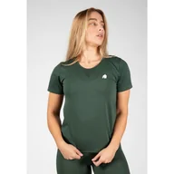 Koszulki sportowe damskie - Koszulka bezszwowa fitness damska Gorilla Wear Neiro - miniaturka - grafika 1