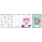 Zeszyty szkolne - Beniamin Zeszyt A5/16K kratka Dziewczynka (20szt) - miniaturka - grafika 1