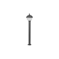 Lampy ogrodowe - Słupek Modesto 80cm E27 1x max. 40W czarny/biały - miniaturka - grafika 1