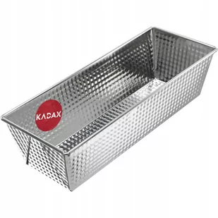 Keksówka do pieczenia wypieków Ellos 30 cm, srebrna - Formy do ciast Keksówka do pieczenia wypieków Ellos 30 cm, srebrna - Formy do ciast - miniaturka - grafika 1