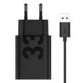 Ładowarki do telefonów - Ładowarka Motorola TurboPower 68W + Kabel USB Czarna Tylko oryginalne akcesoria! Faktura VAT 23% na każde zamówienie - miniaturka - grafika 1