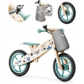 Rowerki biegowe - ROWEREK BIEGOWY DLA DZIECI CHODZIK JEŹDZIK BIEGACZ DZWONEK 12″ KOŁA EVA - miniaturka - grafika 1