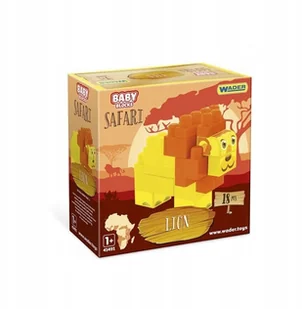 WADER Klocki Baby Blocks Safari 41491 - Klocki - miniaturka - grafika 1