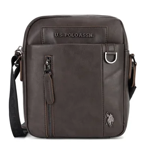 Saszetka U.S. Polo Assn. BIUXT5744MVP Beżowy - Torby męskie - miniaturka - grafika 1