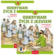 Podręczniki dla szkół podstawowych - Pakiet Odkrywam życie z Jezusem 4. Podręcznik z zeszytem ćwiczeń dla klasy 4 szkoły podstawowej - Elżbieta Kondrak, Krzysztof Mielnicki - miniaturka - grafika 1