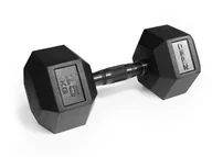 Hantle i ciężarki - Zipro hantel HEX gumowany 1 x 15 kg - miniaturka - grafika 1
