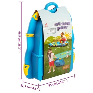 Wodny plac zabaw na kółkach, 51x21,5x66,5 cm, polipropylen Lumarko! - Pływanie - miniaturka - grafika 10