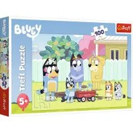 Puzzle - Puzzle 100 Wesoły świat Bluey TREFL - miniaturka - grafika 1