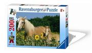 Puzzle - Ravensburger Szczęście koni puzzle XXL 200 elementów - miniaturka - grafika 1