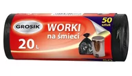 Worki na śmieci - Grosik worki na odpady HD 20L/50szt. - miniaturka - grafika 1